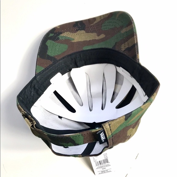 1 Left HTF  Vans Camo Mayfield Curved Baseball Cap - Picture 3 of 7